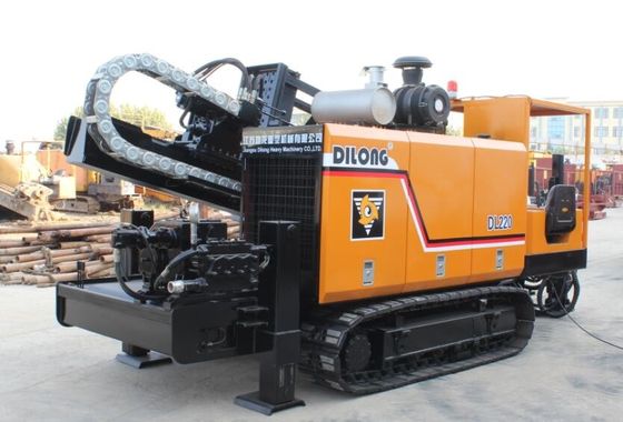 No Dig Hydraulic Hdd Boring Machines DL220  Pipe Pulling HDD Machine