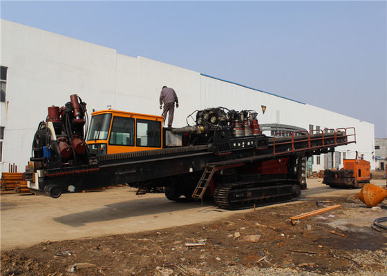 Underground HDD Crawler Drilling Rig Horizontal Directional Drilling YELLOW